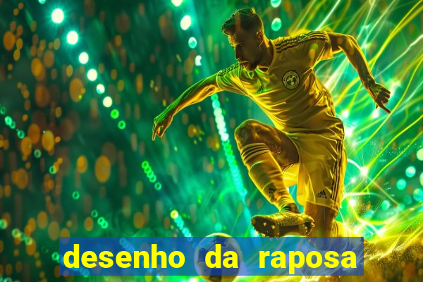 desenho da raposa do cruzeiro para colorir